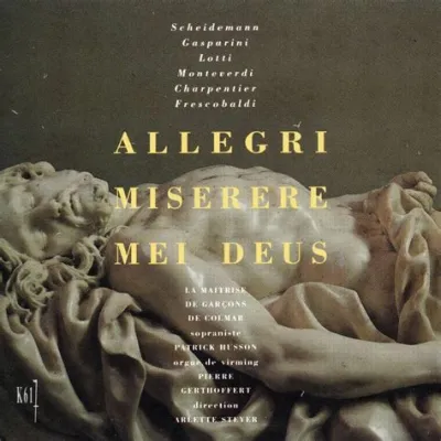  Miserere Mei Deus de Allegri: Um lamento celestial que transcende o tempo 